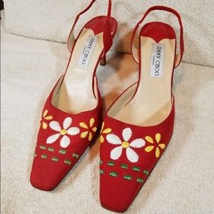 Vintage Jimmy Choo Slingbacks